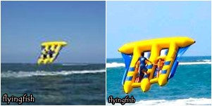 bali flying fish water sport in tanjung benoa nusa dua